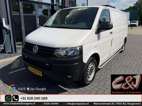 Volkswagen Transporter 2.0 TDI L2H2 zijschade, airco, cruise, onderhouden, btw