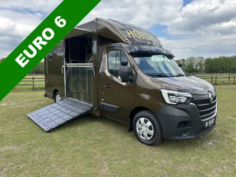 Renault Master 2-paards paardenvrachtwagen Automaat B-rijbewijs
