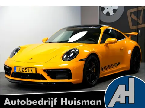 Porsche 911 3.0 Carrera 4 GTS 353kW/480pk Aut8 PCCB + PTS SIGNAL YELLOW + AERO PAKKET + INNODRIVE + 