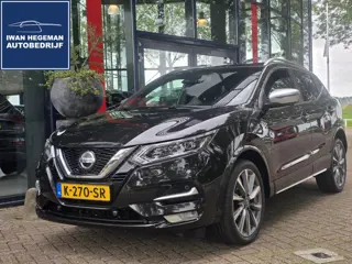 Nissan Qashqai 1.3 DIG-T Tekna + | Panoramadak | Trekhaak | Climate control | Navigatie | Leder | LM