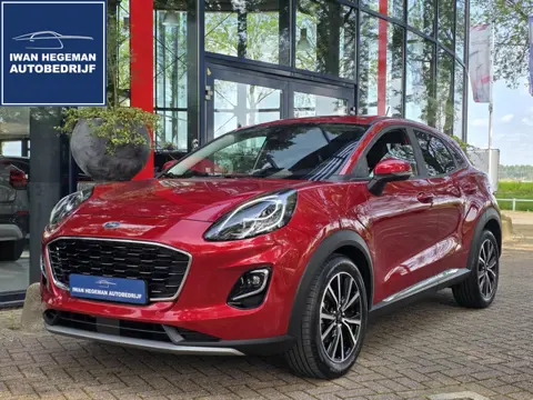 Ford Puma 1.0 EcoBoost Hybrid Titanium X | Navigatie | Cruise Control | Stoel + Voorruit + Stuurverw