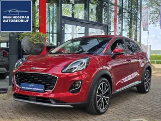 Ford Puma 1.0 EcoBoost Hybrid Titanium X | Navigatie | Cruise Control | Stoel + Voorruit + Stuurverw