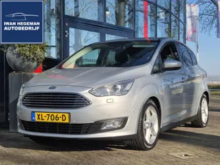 Ford C-Max 1.0 Titanium 125PK | Navigatie | Parkeersensoren + Camera | Stuur + Stoelverwarming | 17 