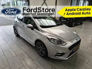 Ford Fiesta EcoBoost ST-Line 100 pk | Navi | Clima | Cruise | Voorruitverw. | Parkeersensoren | 17" 