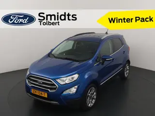 Ford EcoSport EcoBoost 125pk Titanium | Trekhaak | Winterpack | Camera | Dodehoek detectie | B&O aud
