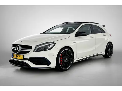 Mercedes-Benz A-klasse AMG 45 4MATIC FACE-LIFT(Perfect OnderH, Panoramadak, Carplay, StoelV, Clima, 