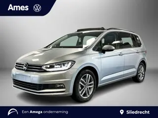 Volkswagen Touran 1.5 TSI 150pk DSG Comfortline 7p | 7 zitplaatsen | Panoramadak | Dodehoeksensoren
