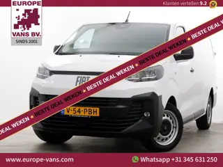 Fiat Scudo 2.0 Diesel 180pk Automaat L3 Airco/Navi/Camera 11-2024