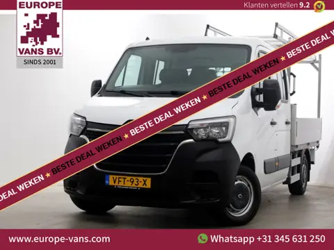 Renault Master T35 2.3 dCi 135pk L2 D.C. Open Laadbak Airco/Navi 05-2020