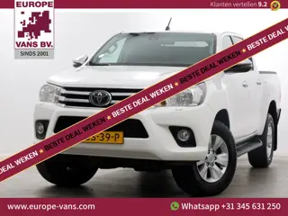 Toyota Hilux 2.4 D-4D-F 150pk E6 4WD 4x4 Double Cab Automaat 08-2019