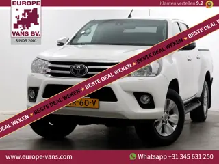Toyota Hilux 2.4 D-4D-F 150pk E6 4WD 4x4 Double Cab Automaat 08-2019