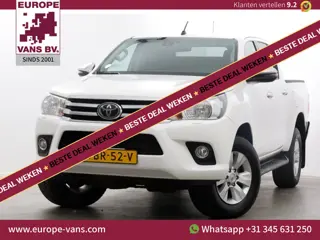 Toyota Hilux 2.4 D-4D-F 150pk E6 4WD 4x4 Double Cab Automaat 08-2019
