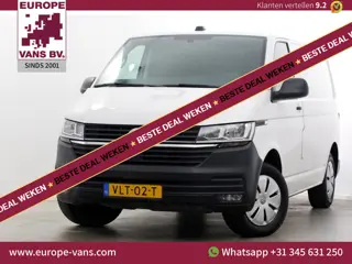Volkswagen Transporter T6.1 2.0 TDI 150pk DSG-Automaat L1H1 Airco/CarPlay/Achterklep 10-2021