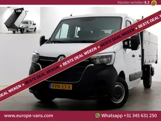 Renault Master T35 2.3 dCi 145pk L3 D.C. Kipper met hoge boorden 05-2023