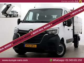 Renault Master T35 2.3 dCi 145pk L3 D.C. Kipper met hoge boorden 01-2023