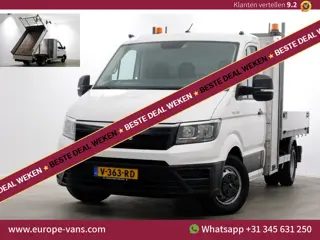 MAN TGE 5.180 2.0 177pk E6 L2H1 Kipper Dubbel Lucht Trekhaak 3500kg 06-2018