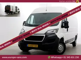 Peugeot Boxer 2.0 BlueHDI 130pk E6 L3H2 Navi/Camera Laadklep 500kg 05-2018