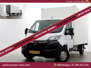 Opel Movano 2.2D 140pk Bakwagen met laadklep 1.060kg laadvermogen 07-2022