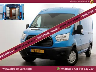 Ford Transit 350 2.0 TDCI 130pk E6 L3H2 Trend Airco/Camera/2x Schuifdeur 10-2019
