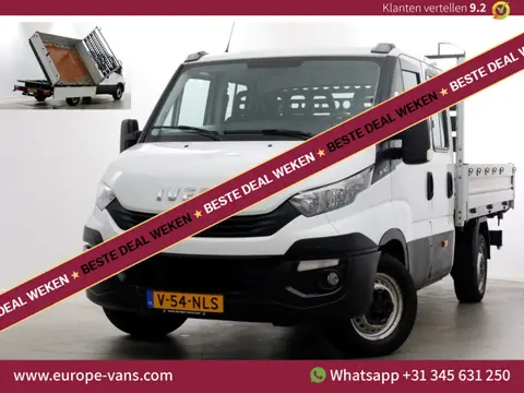 Iveco Daily 35S14 316pk E6 L2H1 D.C. 3-Zijdige Kipper Airco/Trekhaak 3500kg 02-2018