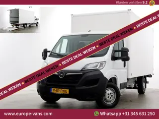 Opel Movano 2.2D 140pk Bakwagen met laadklep 1.060kg laadvermogen 06-2024