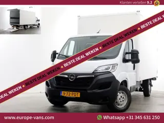 Opel Movano 2.2D 140pk Bakwagen met laadklep 1.060kg laadvermogen 08-2023