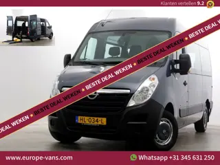 Opel Movano Combi 2.3 CDTI 145pk Euro6 L2H2 Rolstoelbus Incl BTW/BPM 11-2015