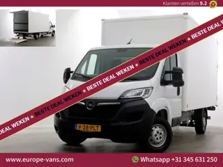 Opel Movano 2.2D 140pk Bakwagen met laadklep 1.060kg laadvermogen 02-2024
