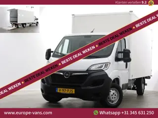 Opel Movano 2.2D 140pk Bakwagen met laadklep 1.060kg laadvermogen 08-2023