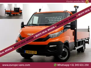Iveco Daily 35C14 136pk Open Laadbak met laadklep en trekhaak 3500kg 05-2019