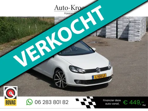 Volkswagen Golf Cabriolet 1.4 TSI | Led | DSG | Leder | Nette staat |