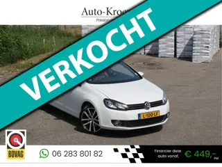 Volkswagen Golf Cabriolet 1.4 TSI | Led | DSG | Leder | Nette staat |