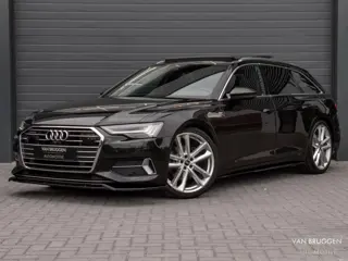 Audi A6 Avant 45 TFSI quattro S-Line Pano 360 HUD B&O Trekhaak S6 Leer E-Stoelen Sfeer 21"