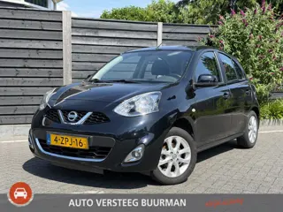 Nissan Micra Acenta 1.2 80PK Airco, Cruise Control, Lichtmetalen Velgen, Centrale Deurvergrendeling,