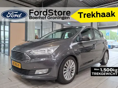 Ford C-MAX 1.5 EcoBoost 150 pk Titanium | Trekhaak | Navi | Clima | Cruise | Voorruitverw. | 4 seiz.