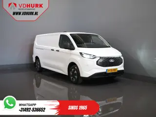 Ford E-Transit Custom L2 330 km WLTP Garantie t/m 2028/ LED/ Snellader/ Standkachel/ Stoelverw./ Stu