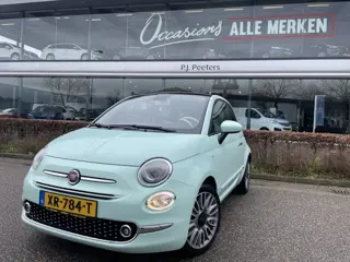 Fiat 500 0.9 TwinAir Turbo Collezione met schuif/kanteldak Airco - Cruise control - parkeersensor ac