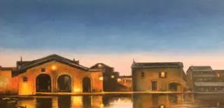 Mirko Morelli (1953) - Borgo sul mare Marzamemi Sicilia