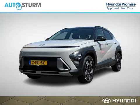 Hyundai Kona 1.6 GDI HEV Premium | Two-Tone Lakkleur | Stoelverwarming + -Ventilatie | 360° Camera |