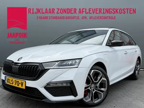 Škoda Octavia Combi BWJ 2023 1.4 TSI iV PHEV 225PK Sportline Business FULL LED | HALF LEDER | ELEKTR