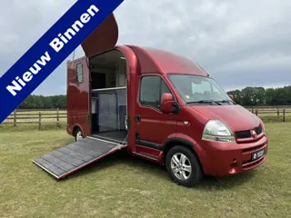 Renault Master 2-paards paardenvrachtwagen MARGE B-rijbewijs