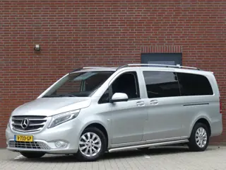 Mercedes-Benz Vito 116 CDI Extra Lang Dubbel Cabine 6 persoons LED Dubbele schuifdeuren
