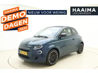 Fiat 500 1.0 Hybrid La Prima | Cabrio | Lederen bekleding | Keyless | Camera | Cruise control | Lich