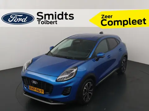 Ford Puma EcoBoost Hybrid 125pk Titanium | Elek. achterklep | Winterpack | Matrix Led | Adapt. Cruis