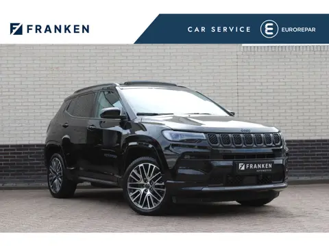 Jeep Compass 4xe 240 Plug-in Hybrid Electric Summit | Leder | Winterpack | Elektr. Achterklep | Stoe