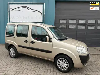 Fiat Doblò 1.4 Dynamic Airco Geel kenteken 2 schuifdeuren NL Auto NAP Apk 04-2027