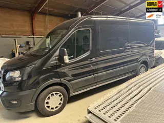 Ford Transit 350 2.0 TDCI L2H2 Trend ZWART ‘24 LICHTE HAGELSCHADE