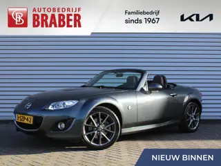 Mazda MX-5 Roadster Coupé 1.8 Hanabi | Stoelverwarming | Leer | Navi | 17" LM | Cruise | Clima | Har