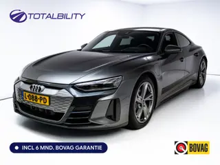 Audi e-tron GT 93 kWh | Luchtvering | Panoramadak | Daytona grijs | Leer | 20" LMV | Stoelverwarming