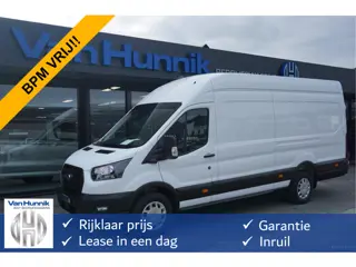 Ford Transit 350L 165PK RWD-10 AUT L4H3 BPM VRIJ!! Navi, Cam, Adap. Cruise, 270° Deur, 3.5T Trekgewi
